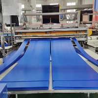 Panneau creux en PP ondulé à double paroi transparent de 4 mm, résistant aux UV, pour tôles de toiture en plastique ondulé