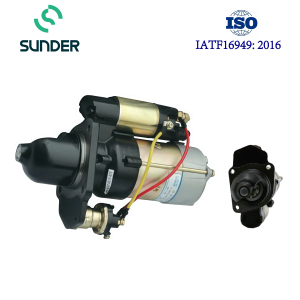 Démarreur de moteur diesel 24V 6KW M93R3014SE/C4983068 SunDer pour ISBE/ISDE, neuf, garantie 3 ans, provenance Chine - Product Image 1