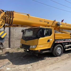 Grue d'occasion QY25KC 25 tonnes, bien entretenue, testée et fonctionnelle, prix abordable, grue d'occasion 25t 50t 70t 80t 100t en promotion - Product Image 1