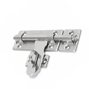 Scrocco scorrevole chiusura a scatto chiusura a scatto chiusura a chiavistello in acciaio inossidabile