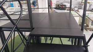 เวทีกันลื่นสีดำสำหรับงานคอนเสิร์ต งานแต่งงาน ประกอบง่าย ติดตั้งง่าย - Product Image 6