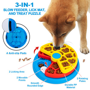 Comedero Lento de 3 Niveles para Perros, Dispensador Interactivo de Alimentos para Prevenir la Hinchazón, Diseño Antiderrames y Antideslizante para Perros - Product Image 3