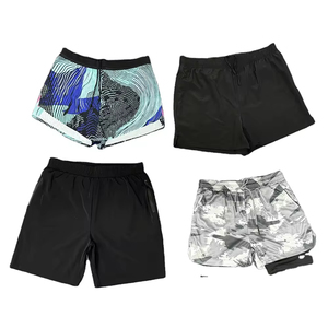 Men's Two-<b>Layer</b> Sports Running Shorts Gym Shorts for Marathon Training Outdoor Hiking Quick-Drying Casual Fitness Short Pants - Product Image 2