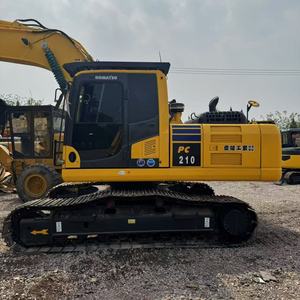 รถขุดไฮดรอลิกแบบตีนตะขาบ Komatsu PC210-8 ขนาด 21 ตัน รถขุดมือสอง Komatsu ของแท้ ชั่วโมงการใช้งานต่ำ รถขุดสำหรับงานวิศวกรรม ขาย - Product Image 2