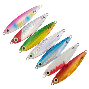 Aotuo Hot Selling 10g 15g 20g 30g Shore Casting Metal Jig Lure Lead Fish Vertical Jigging Bait for Bass Saltwater Fishing - Product Image 3