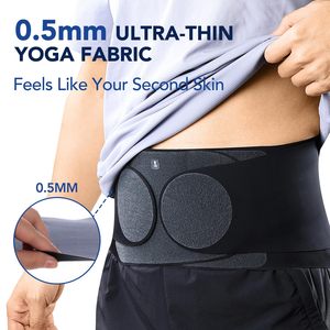 Orthèse de soutien dorsal en néoprène respirant avec caractéristiques antidérapantes Maille de trou lombaire pour hommes et femmes pour le travail et le soulagement de la sciatique - Product Image 5