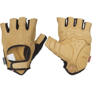 Gants de vélo unisexes pour hommes, demi-doigts, en cuir, protection UV, respirants, légers - Product Image 1