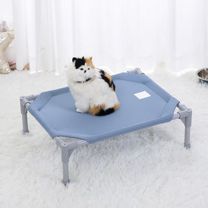 Cama elevada para mascotas con refrigeración de verano, cama elevada transpirable para mascotas, cama para perros al aire libre - Product Image 1