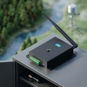 อุปกรณ์ตรวจสอบสภาพแวดล้อม IoT ที่เชื่อถือได้ ใช้แบตเตอรี่ AA 1.5V และมีตัวเลือกใช้ไฟ 5 VDC - Product Image 1