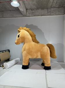 Costume da Mascotte Gonfiabile a Forma di Cavallo, Taglia Adulto, 2,6m, Marrone, <span class=keywords><strong>per</strong></span> <span class=keywords><strong>Feste</strong></span> Divertenti, MOQ 1 Pezzo - Product Image 4