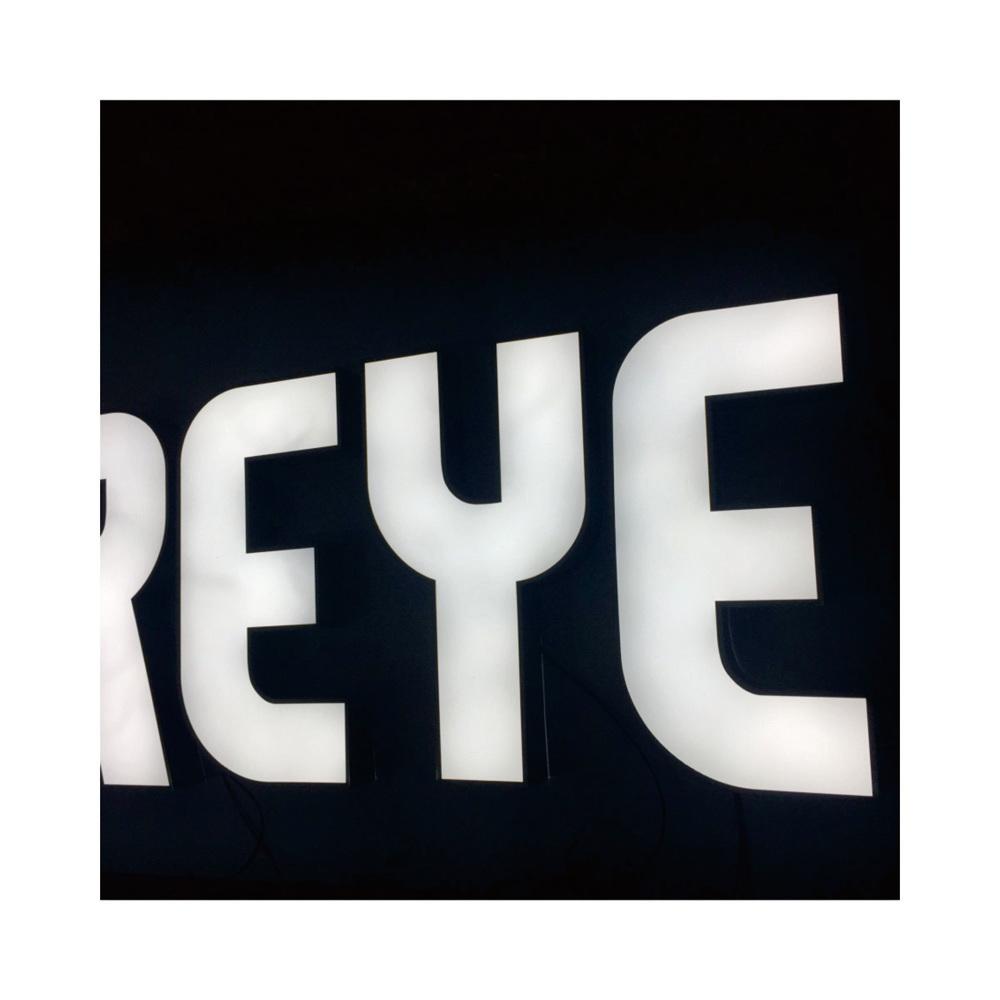 Drop Shipping Led Sign Board Light Custom Led Letter Door Signs Outdoor Advertising 3D Letters Electronic Signs