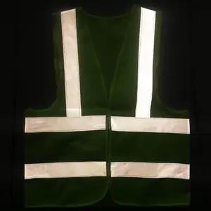 Custom Logo S-5xl Outdoor Work High Visibility Reflective Tape Jacket Cycling Running HI VIS Reflective Safety Vest