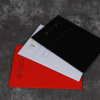 Boîte cadeau pliante magnétique en carton rigide de luxe avec logo personnalisé, boîte d'emballage de type valise avec poignée pour vêtements de mariage