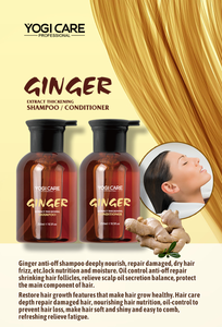Set de Champú y Acondicionador Hidratante y Nutritivo de Jengibre YOGI, Champú y Acondicionador Suavizantes, Venta al por Mayor - Product Image 2