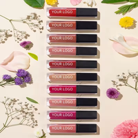 Rouge à lèvres liquide mat anti-adhésif, waterproof, longue tenue, végan, avec logo personnalisé, gloss à lèvres