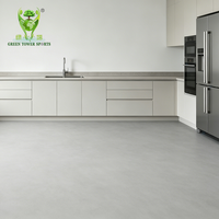 Rutschfeste Einfarbige LVT-Bodenfliesen Wasserdichter Dryback-Vinylboden für Wohn- und Bürorenovierung
