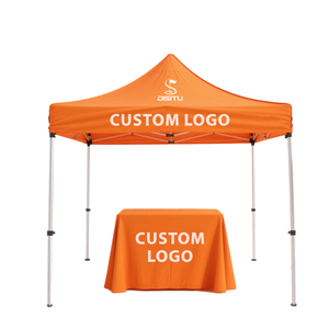 Tenda kanopi lipat 3x3m 10x10 kaki aluminium portabel cetak kustom tenda pameran tugas berat tenda pameran dagang tenda - Product Image 1