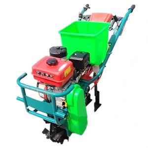 Applicateur d'engrais manuel agricole, petite machine à essence à chenilles, motoculteur multifonctionnel pour champs arables - Product Image 1