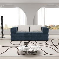Canapé-lit convertible King Size 80 pouces, 3 places, pliable, avec 2 oreillers, combinaison DIY, sans assemblage