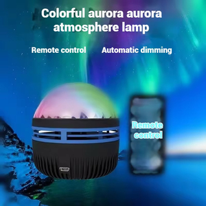 Proyector de Luz <span class=keywords><strong>Aurora</strong></span> Inteligente Creativo en Oferta, Lámpara Nocturna USB con Proyección de Estrellas para Dormitorio - Product Image 1