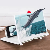 10 12 14" Universal Mobile Phone Screen Amplifier Pull Out Design 3d Video 3times Screen Enlarger Phone Screen Magnifier