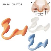 Mini pince nasale anti-ronflement en silicone de qualité médicale, dilatateur nasal physique, aide au sommeil, dispositif anti-ronflement pour une meilleure nuit de sommeil