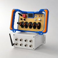 Kit de Control Remoto por Radio para Grúa de Camión de Uso Pesado con Joystick Proporcional y Receptor
