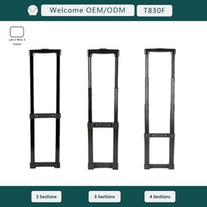 Poignée de chariot télescopique réglable en fer personnalisable, forte capacité de charge, imperméable, durable, accessoires lourds - Product Image 5