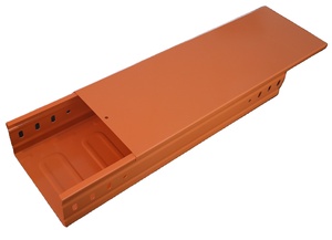 כבל מצופה תעשייתי מגש trunking מגש מלא סגור סוג ערוץ פלדה פחמן ליצרן הנחת כבל לבנייה - Product Image 3