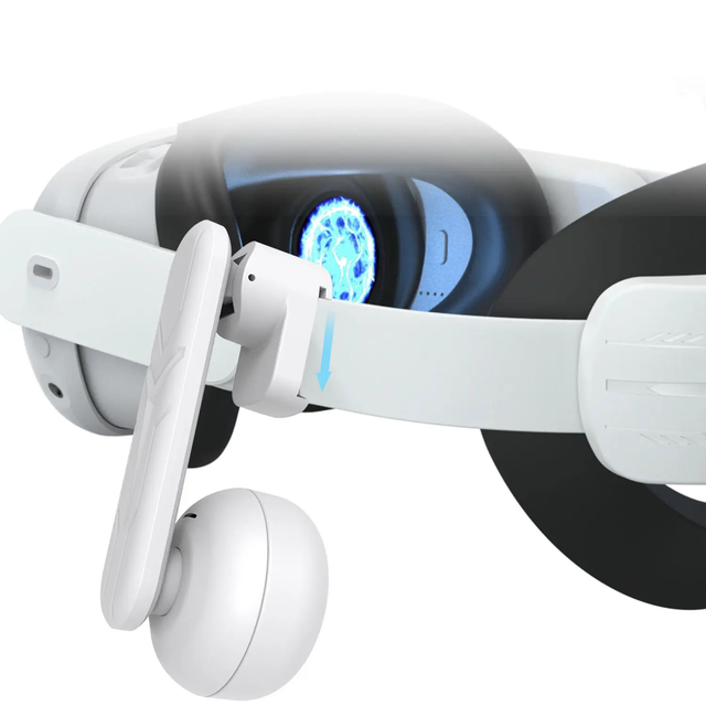 Wholesale Popular VR Headsets with Hanging Audio Earphones Game Accessories for Oculus for 2 & for Meta for 3/3