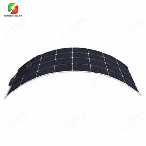 SUNSUN 150W pannelli solari portatili vendita calda 12V 24V RV campeggio uso marino Sunpower Semi flessibile Film sottile ETFE pannello solare - Product Image 5