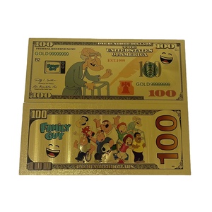 Envío Gratis, Tarjeta de Personaje de Anime de la Familia Simpson, Billete de Plástico Chapado en Oro de 24k para Colección o Regalo - Product Image 2