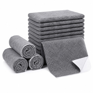 Tapis absorbants jetables pour animaux de compagnie (100 pièces) avec désodorisant au <span class=keywords><strong>charbon</strong></span> de bambou et matériau absorbant SAP pour la gestion intelligente des animaux – Cadeau - Product Image 1