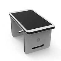 Table de jeu à écran tactile numérique de 55 "pouces avec système Win 10 intégré au PC pour les jeux de pêche et la publicité
