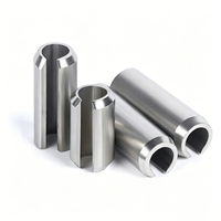 Goupilles droites à fente de type ressort en acier inoxydable DIN 7346 M1 M2 M2.5 M3 M5 M6 M8 M10