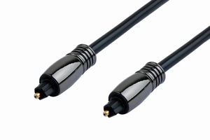 Tốt nhất bền sợi quang Toslink <span class=keywords><strong>Audio</strong></span> & <span class=keywords><strong>Video</strong></span> Cable với Glossy đen PVC áo khoác và kết nối Stereo cho Loa sử dụng - Product Image 6
