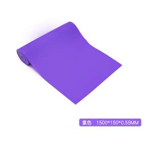 1500毫米长黄色蓝色紫色普拉提瑜伽带长运动批发弹性治疗带TPE锻炼阻力带 - Product Image 6