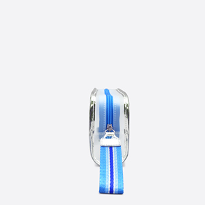 Organisateur de beauté portable, étanche, translucide en EVA givré, moderne et sportif, avec poignée en sangle et fermeture éclair pour sac de voyage - Product Image 3