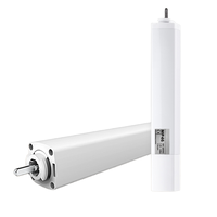 Moteur de rideau électrique motorisé intelligent ZSTARR pour maison connectée, compatible Wifi et commande vocale Google, système TUYA, pour rideaux romains sur rail.