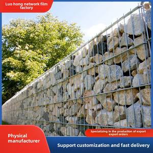 Özel üreticinin kaynaklı <span class=keywords><strong>Gabion</strong></span> kutusu düz peyzaj <span class=keywords><strong>Gabion</strong></span> Mesh sel kontrol istinat duvar için çiftlik çiti kesme dahil - Product Image 4