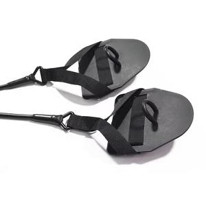 Entraîneur de natation, exerceur, bande d'entraînement des bras sur terre sèche, cordes d'étirement de natation avec <span class=keywords><strong>poignée</strong></span> en plastique, palmes de natation - Product Image 3