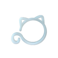 DD1714 Chat Design En Plastique Jardin Plantes Tiges Support Clips Fixation Greffage Pinces Tomate Vigne Tiges Clip