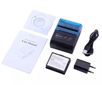 Impresora Térmica Portátil Yunli de 58 mm, Sistema POS de 2 Pulgadas para Recibos, Códigos de Barras y Etiquetas, Inalámbrica, Bluetooth, en Existencia
