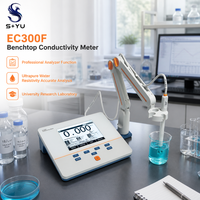 Analyseur de conductivité professionnel SYU EC300F, résistivimètre EC de paillasse, stockage de 500 données, pour la recherche universitaire et la qualité de l'eau