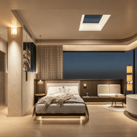 Capsule hôtelière préfabriquée de luxe de grande taille - Lanyue L50, idéale pour les hôtels