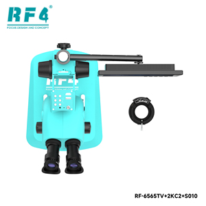 Microscope stéréoscopique trinoculaire RF4 RF-6565TV-2KC2PRO+S010 avec caméra HD 2K et <span class=keywords><strong>écran</strong></span> <span class=keywords><strong>d</strong></span>'affichage, <span class=keywords><strong>outils</strong></span> de réparation de cartes de circuits imprimés de téléphones portables - Product Image 2