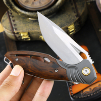 Anpassbares tragbares M390 Steel War Armor Klappmesser für Camping im Freien und Überlebens taschen messer mit OEM-Unterstützung