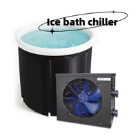 Refroidisseur de bain de glace portable Refroidisseur de bain de glace 1 Hp Refroidisseur d'eau pour bain de glace