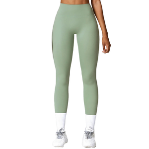 Nouveau design Lulu 20236 Align Summer Nude, pantalon de sport de fitness, leggings de yoga pour femmes, taille haute, élastique, uni, en spandex/nylon - Product Image 4