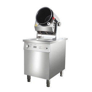 Machine de cuisson automatique électrique au gaz pour riz frit Wok avec évier <span class=keywords><strong>Cuisine</strong></span> Restaurant Pot rotatif <span class=keywords><strong>Robot</strong></span> <span class=keywords><strong>cuiseur</strong></span> - Product Image 2